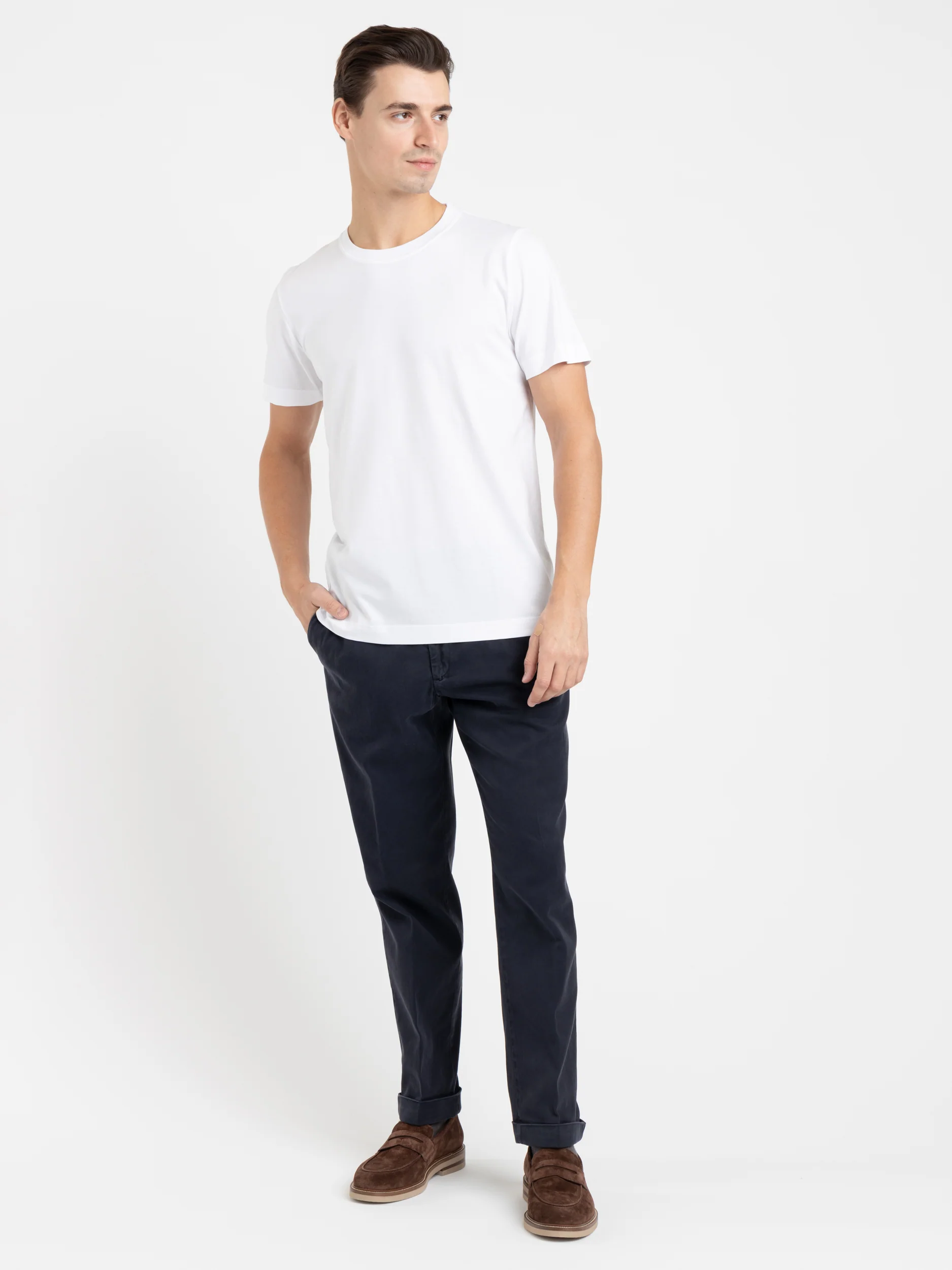 White Midweight T-Shirt - Image 2