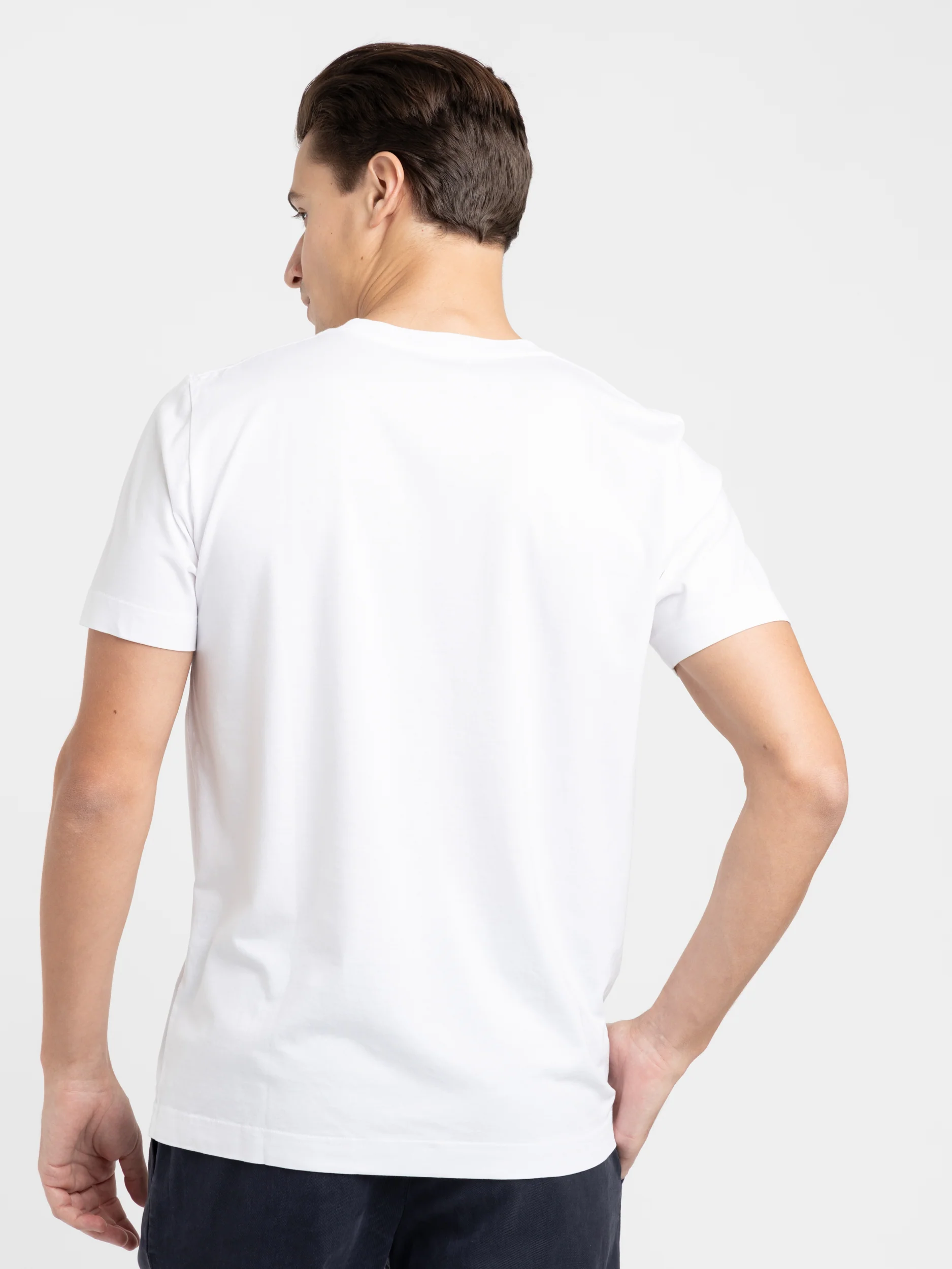 White Midweight T-Shirt - Image 4