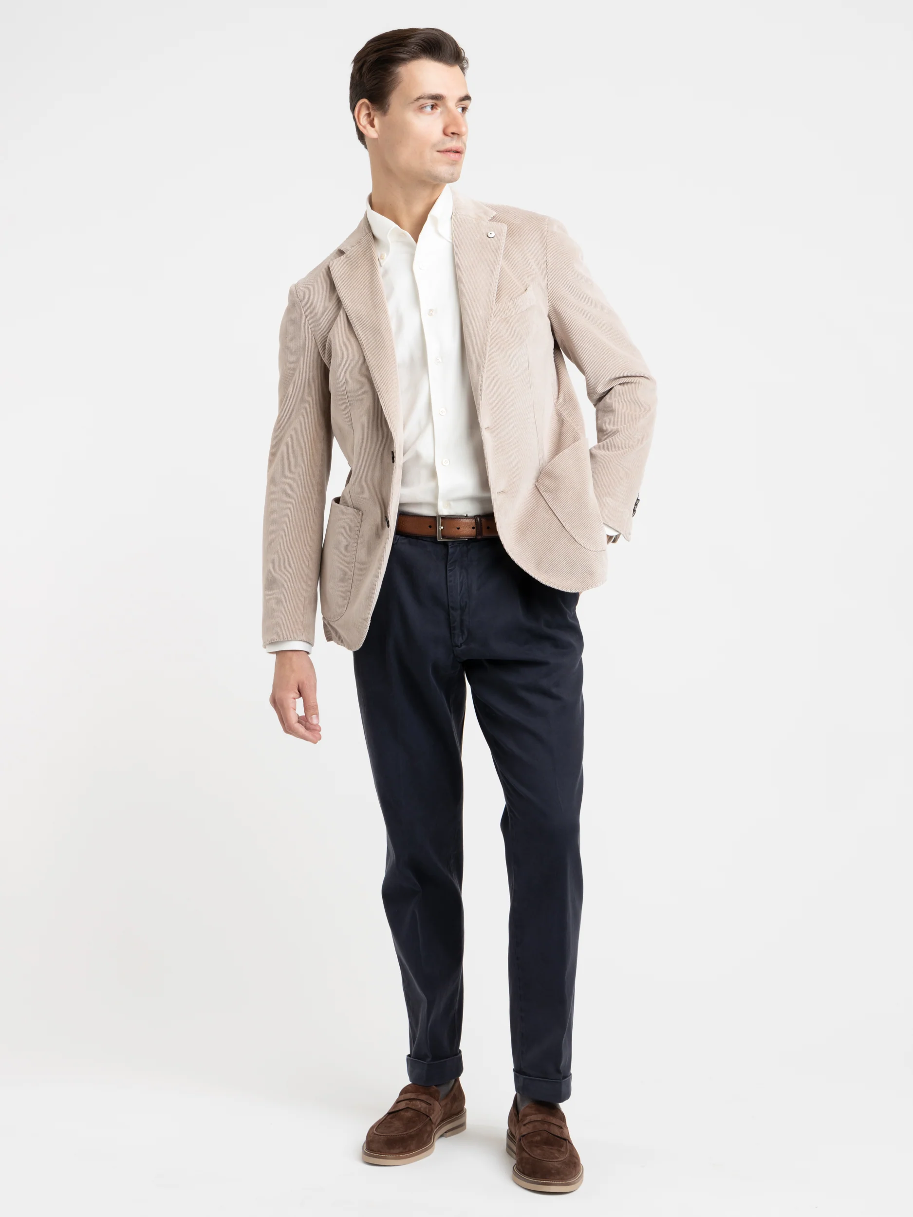 White Modern Fit Dress Shirt - Image 2