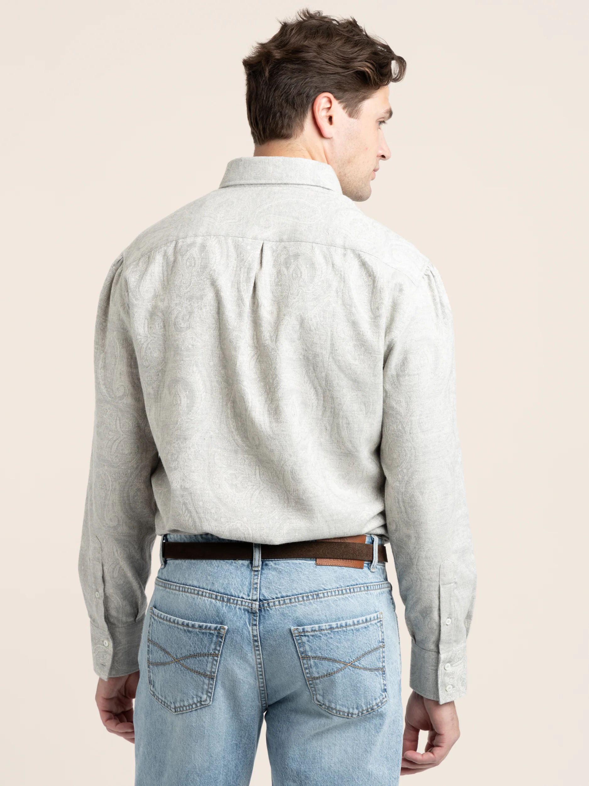 White Paisley Shirt - Image 4