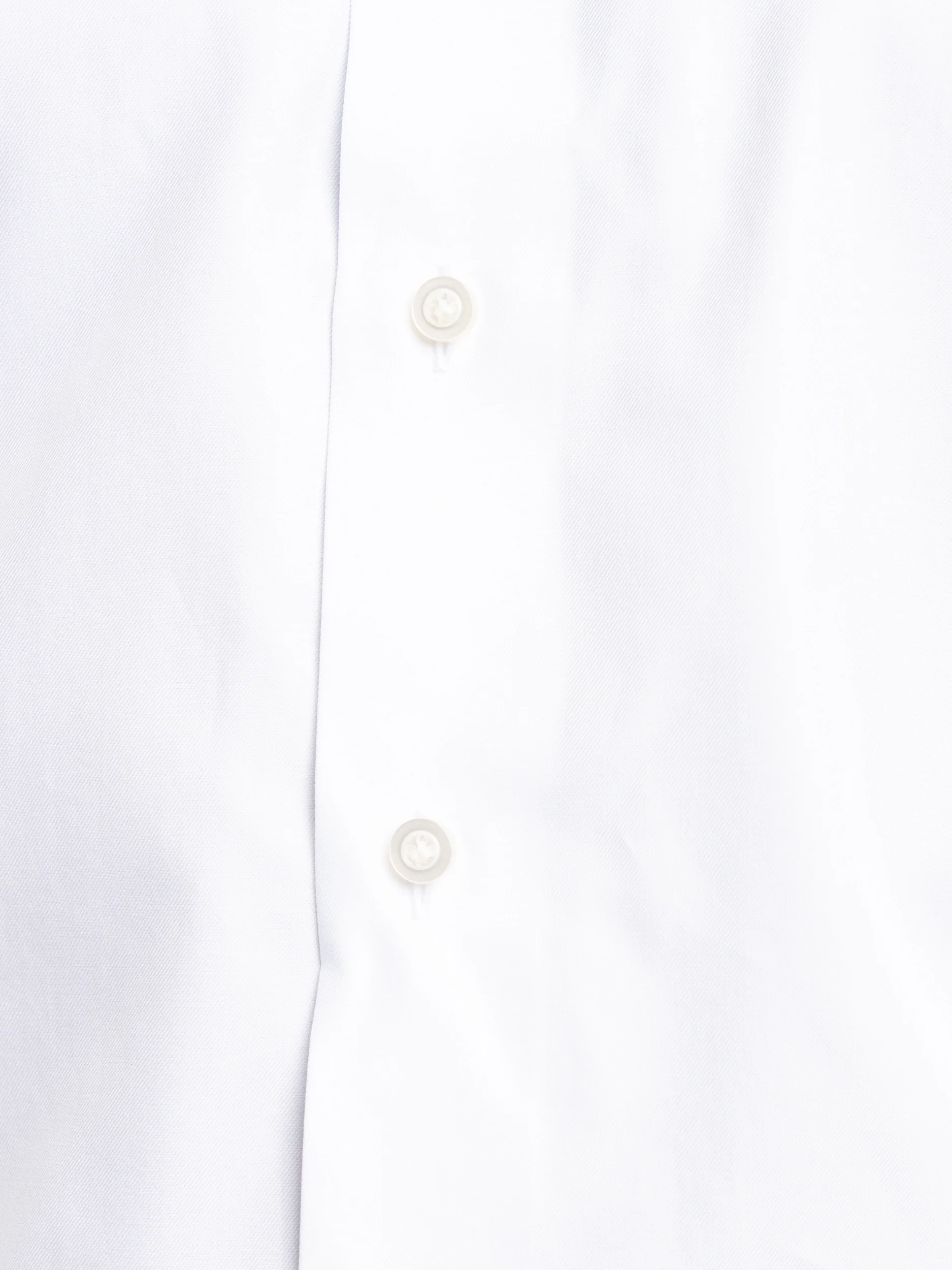 White Slim Fit Dress Shirt - Image 6