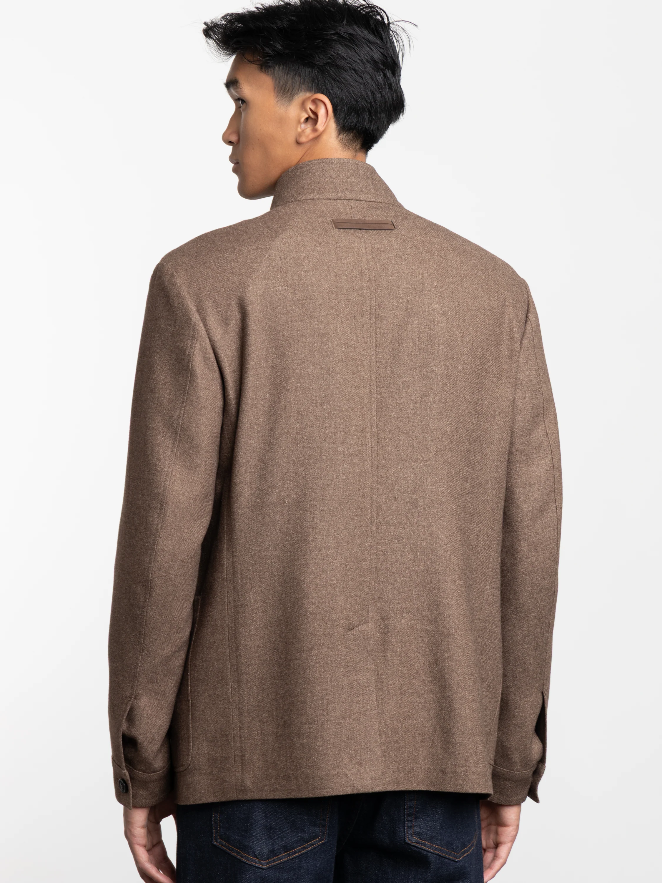 Brown Il Conte Chore Jacket - Image 4