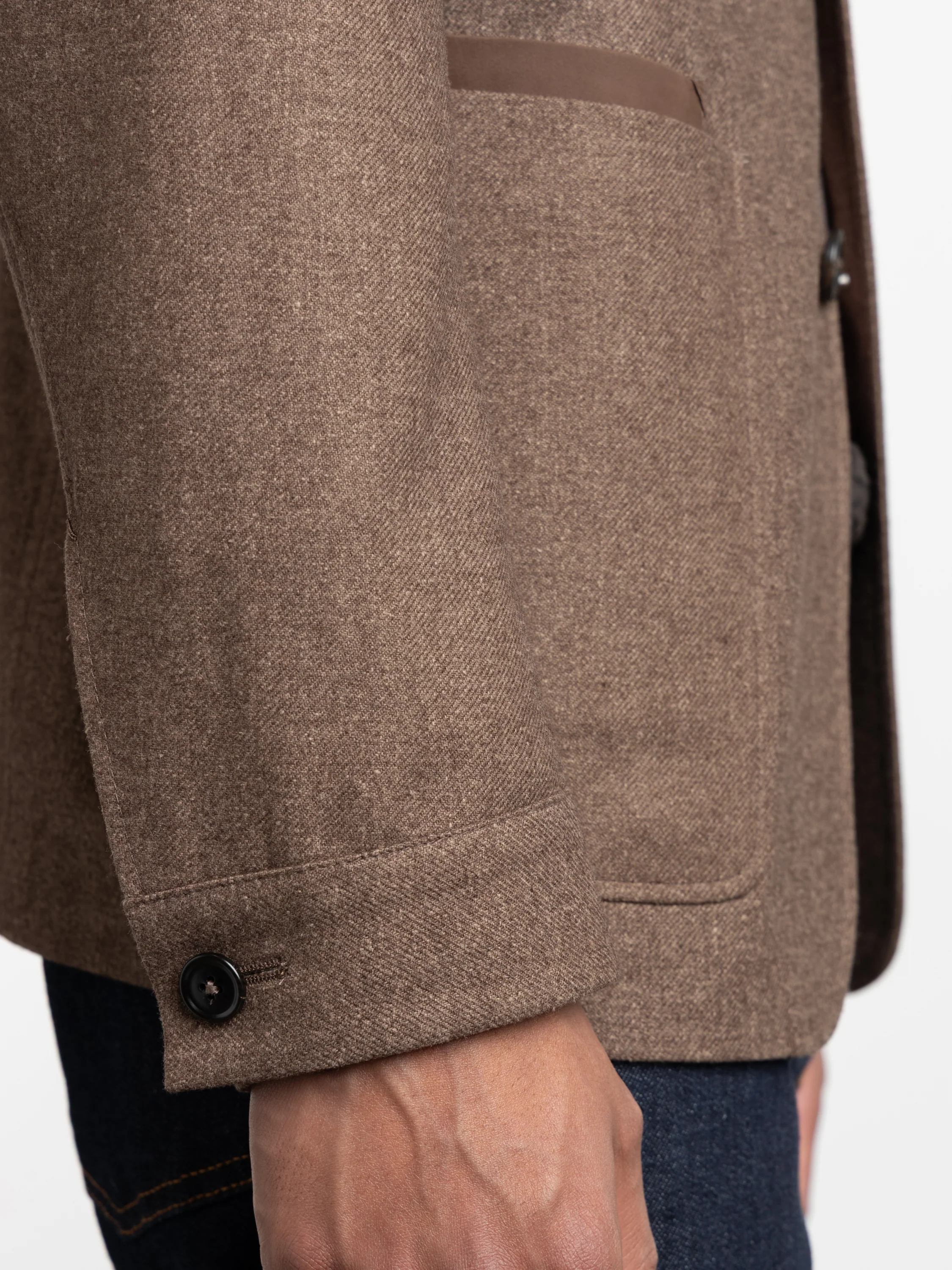 Brown Il Conte Chore Jacket - Image 6