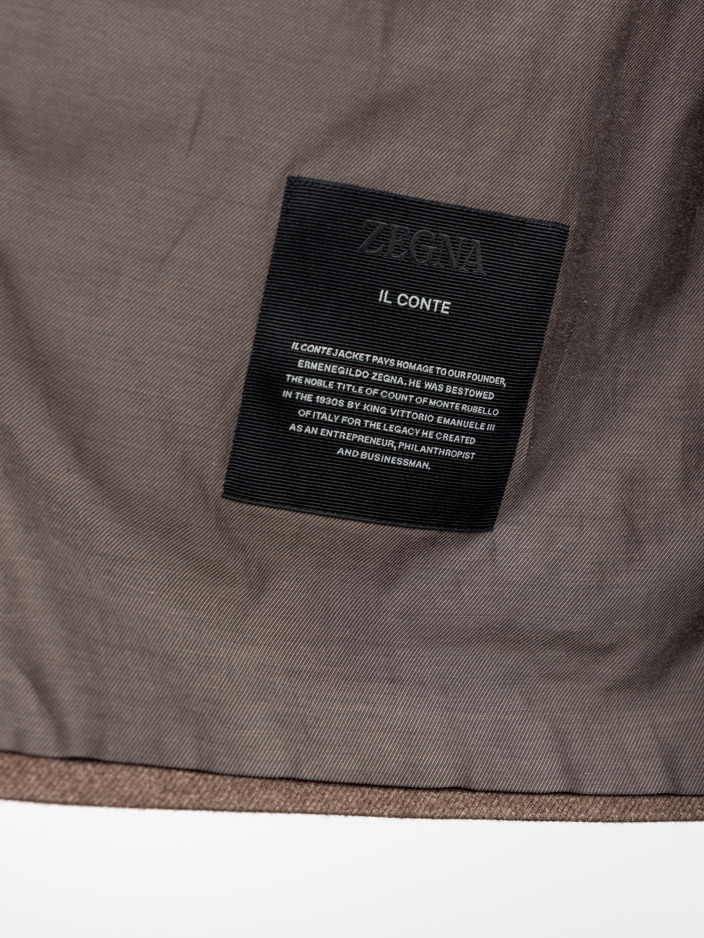Brown Il Conte Chore Jacket - Image 8