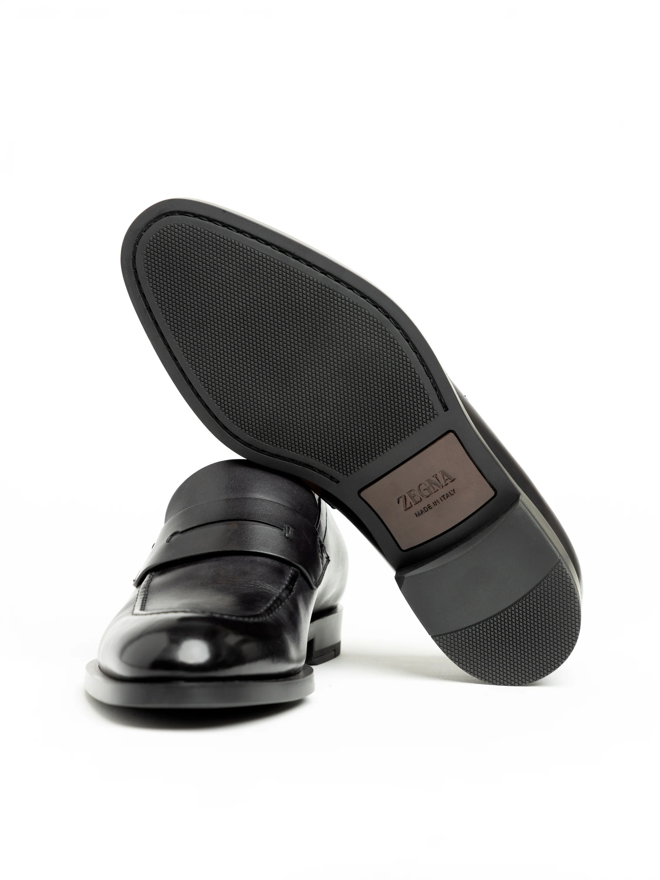 Black Leather Loafer - Image 2