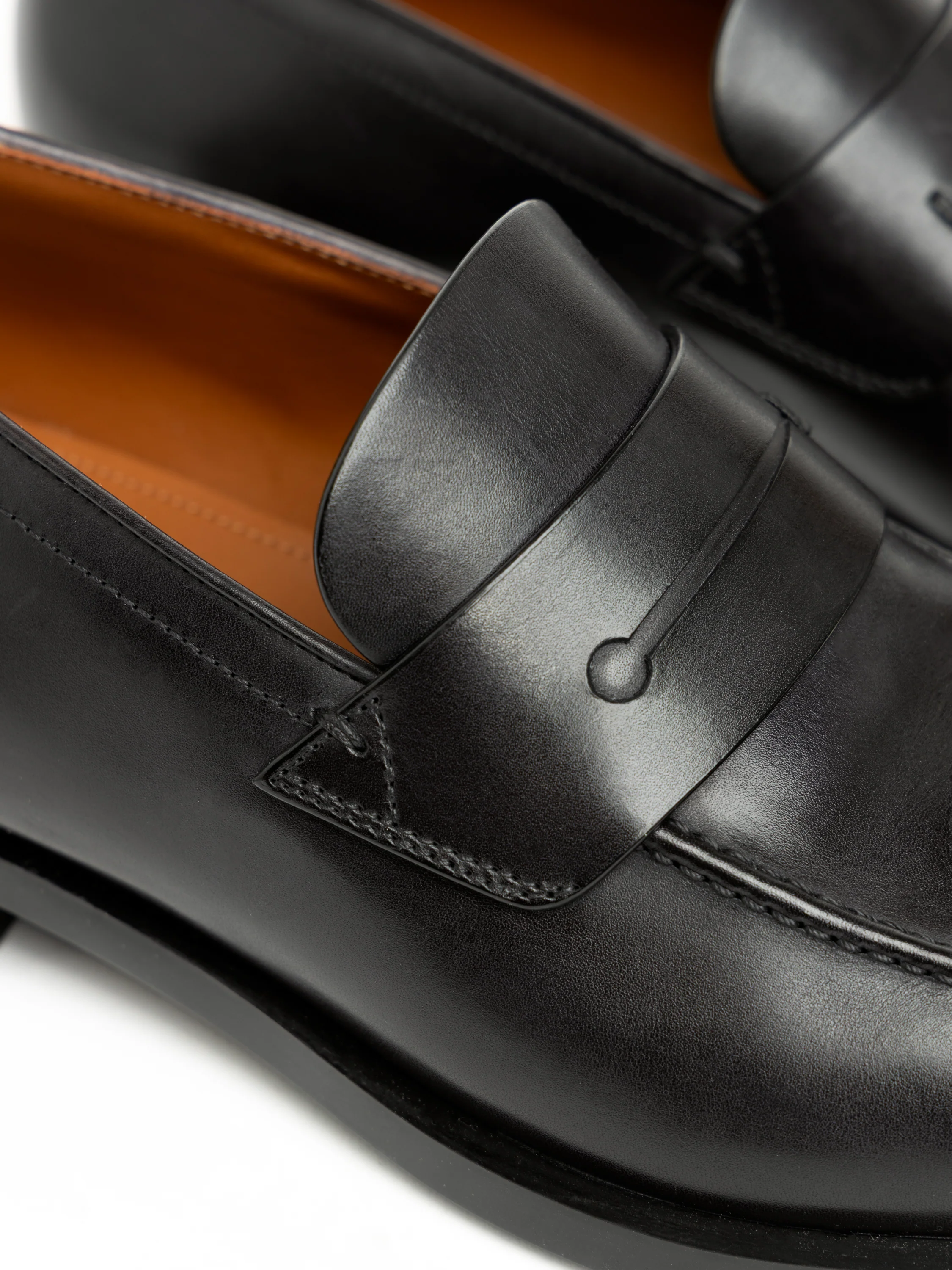 Black Leather Loafer - Image 4
