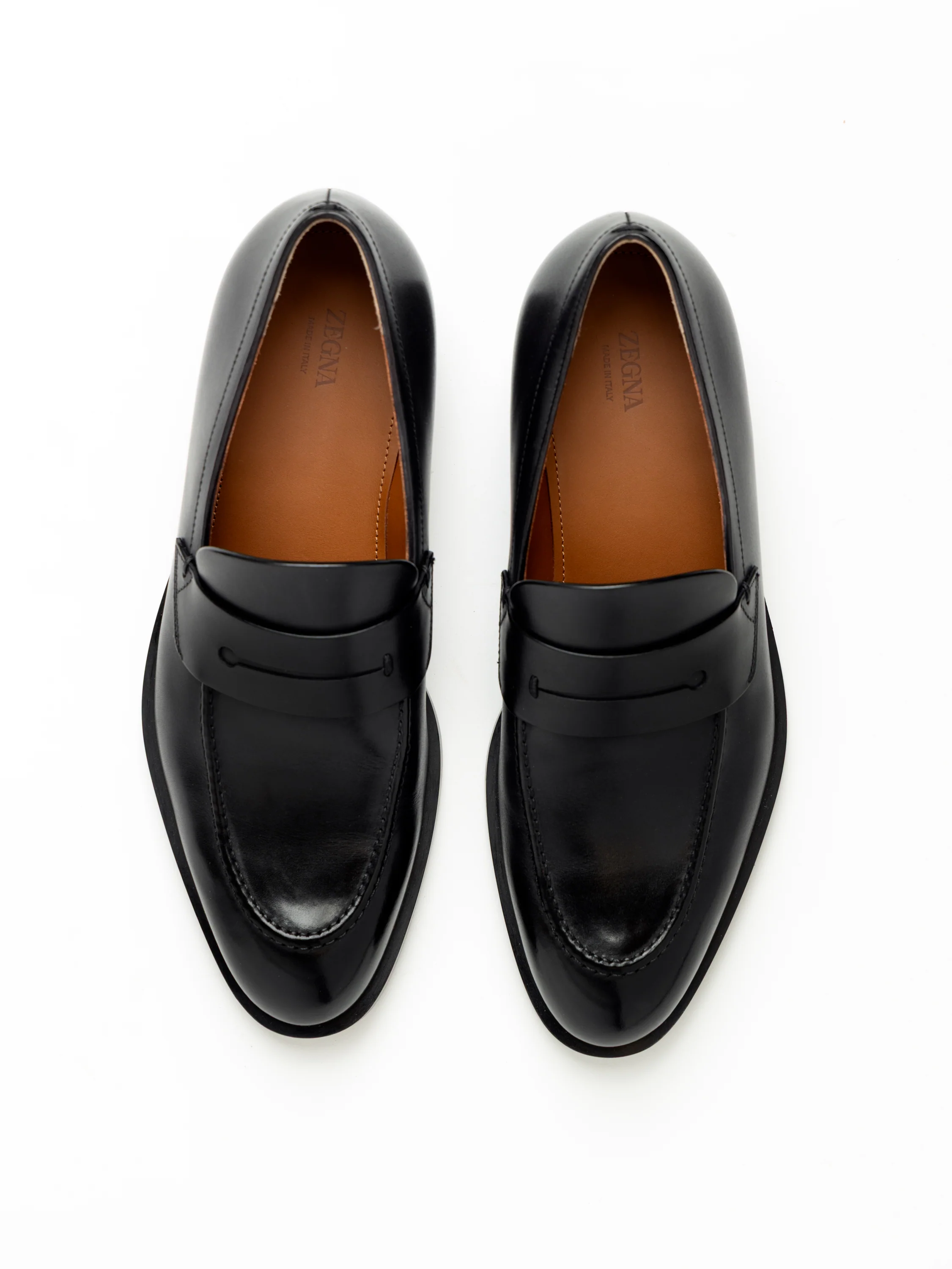 Black Leather Loafer - Image 5