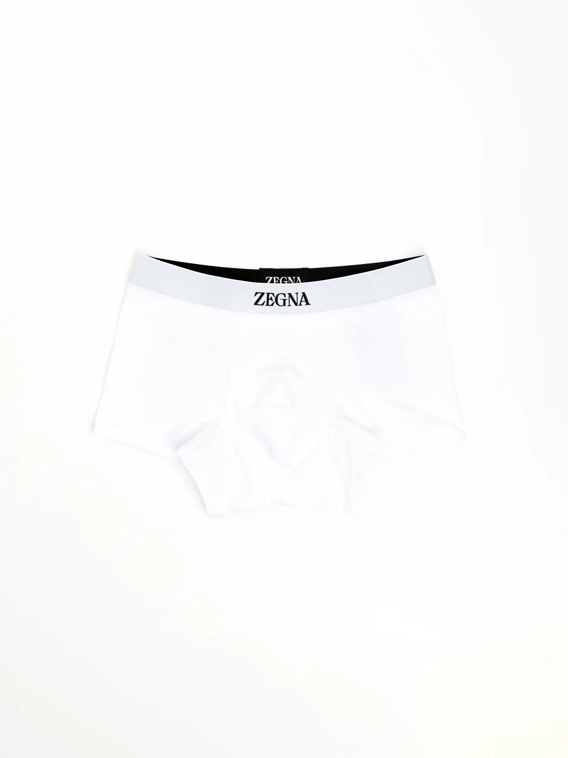 White Cotton Midi Briefs